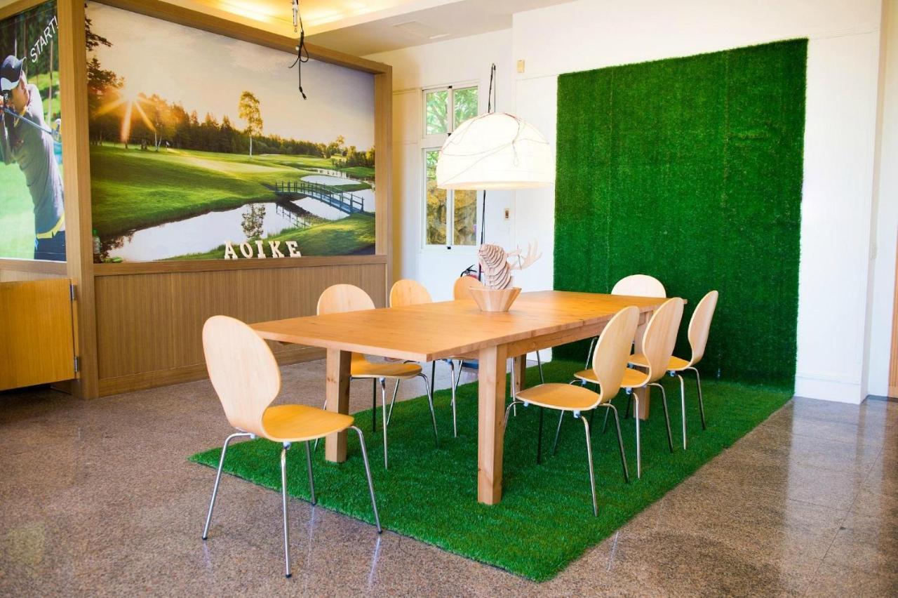 Aoike Hot Spring Hotel Jiaoxi Dış mekan fotoğraf